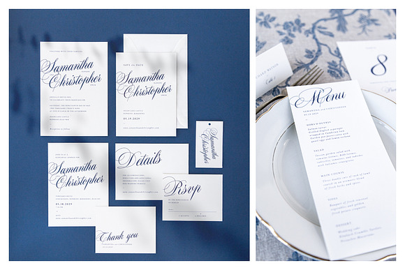 Old England Wedding Suite Collection in Wedding Templates - product preview 26
