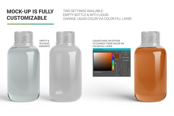 Sanitizer Bottle Mockup in Product Mockups - product preview 10