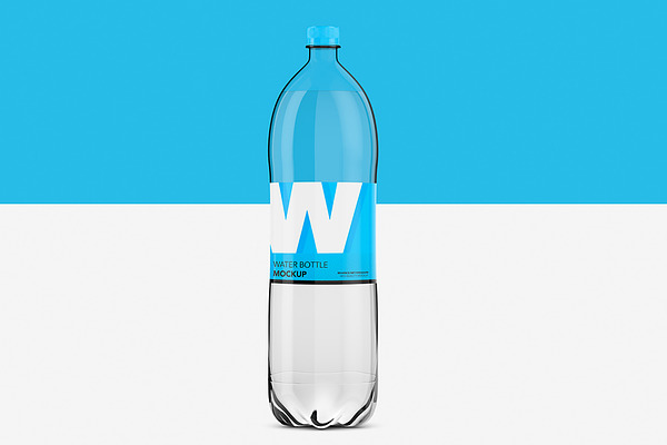 Water Bottle Pet - Mockup