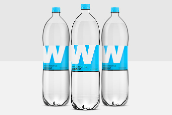 Water Bottle Pet - Mockup in Mockup Templates - product preview 1