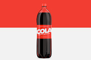 Cola Bottle Pet - Mockup