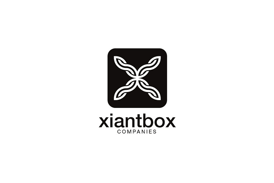 X logo in Logo Templates - product preview 8