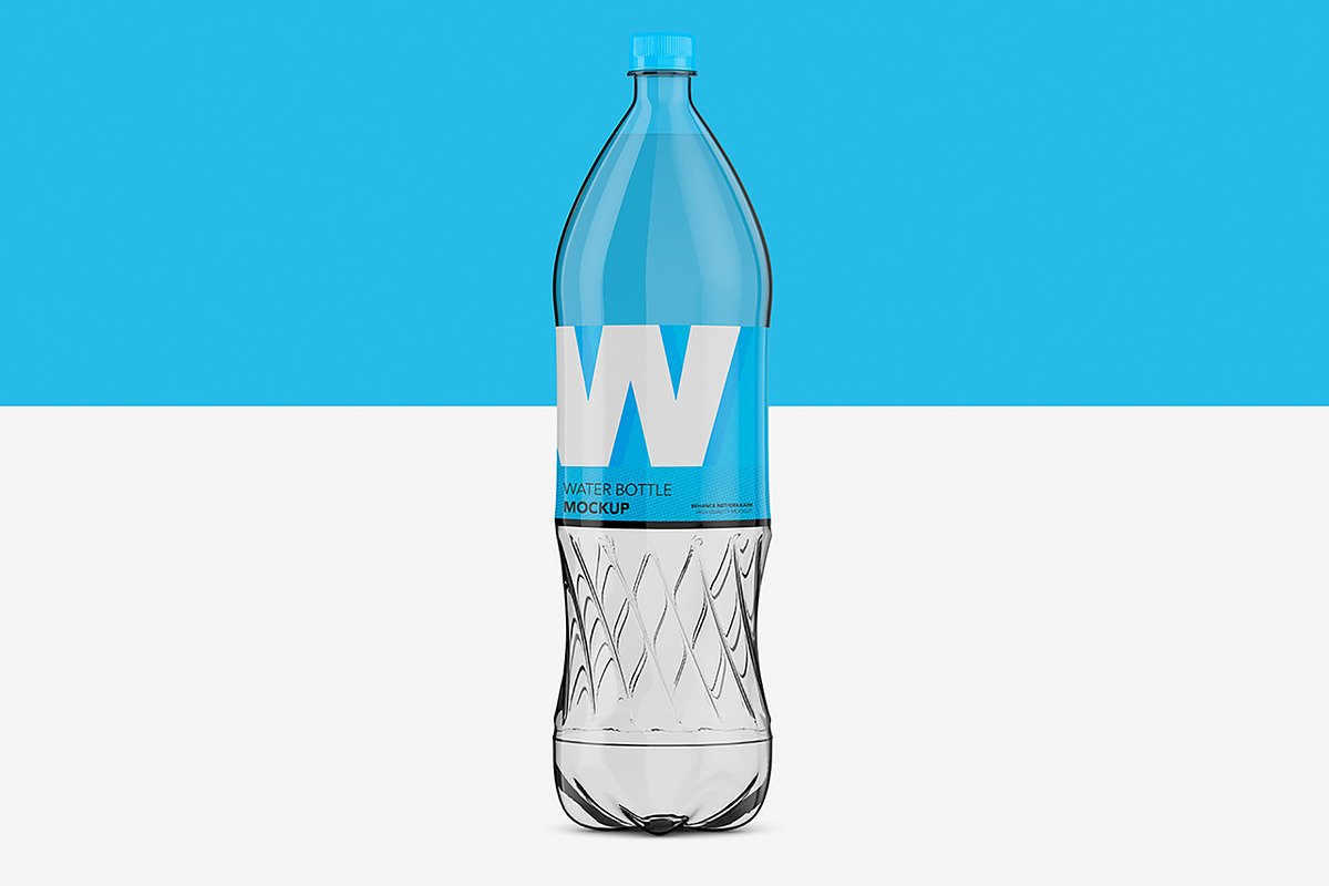 Water Bottle Pet - Mockup in Mockup Templates - product preview 8