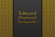 10 Traditional Backgrounds Set