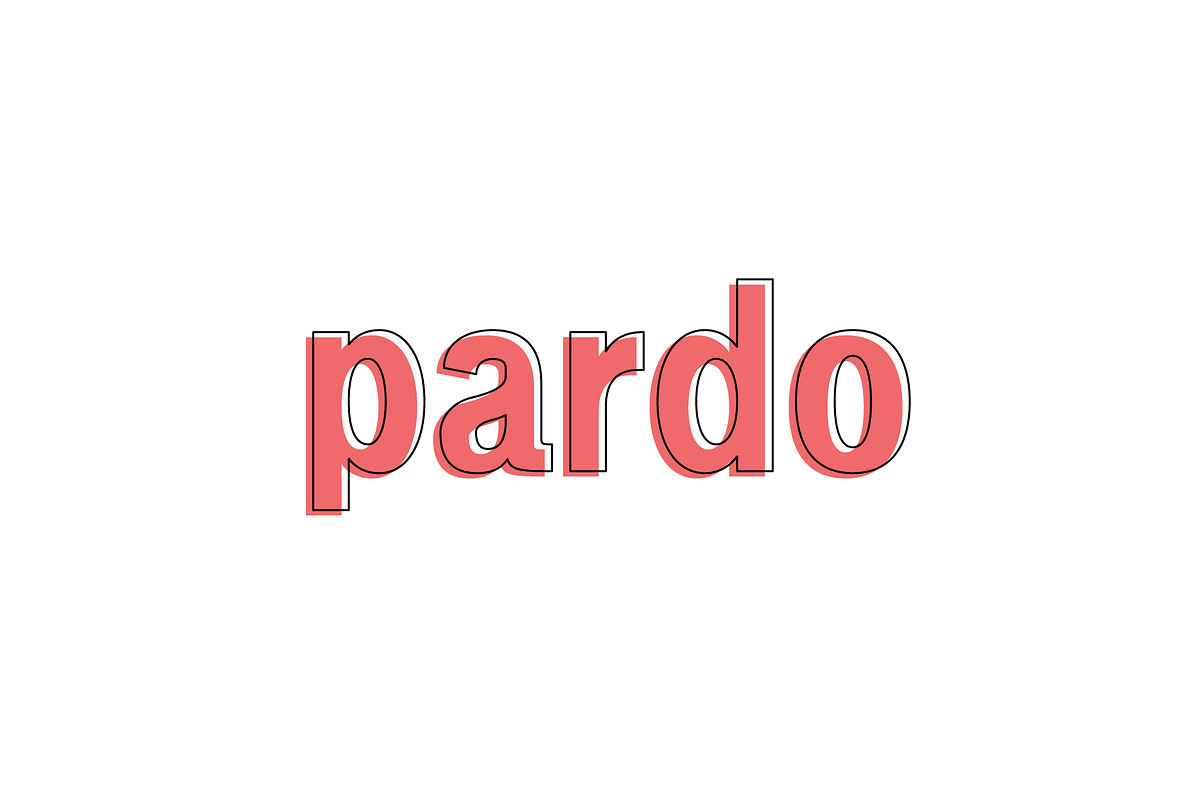 Pardo - Modern Type Family in Sans-Serif Fonts - product preview 8