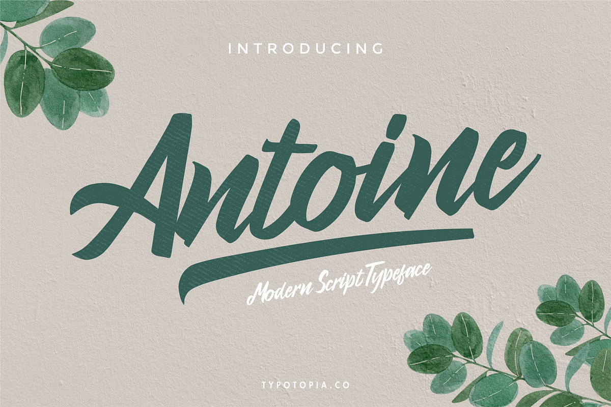 Antoine in Script Fonts - product preview 8