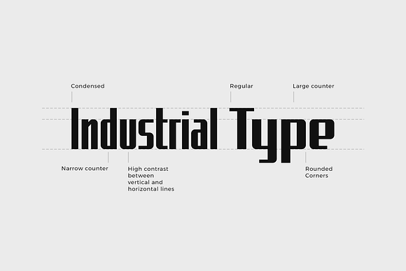Uphead | Industrial Font in Sans-Serif Fonts - product preview 8