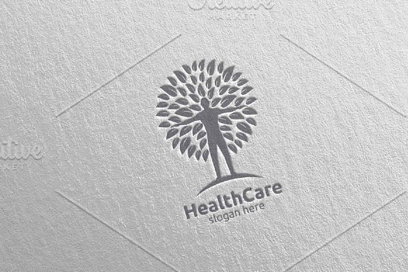 Organic Health Care Medical Logo 29 in Logo Templates - product preview 4