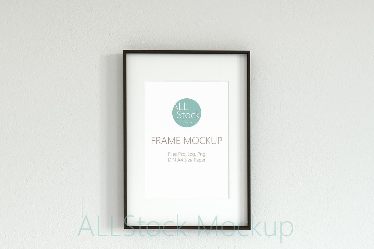 Frame Mockup Din A in Print Mockups - product preview 8
