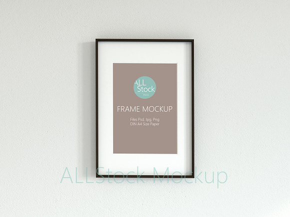 Frame Mockup Din A in Print Mockups - product preview 2