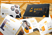 Dinero - Hexagon Keynote Template