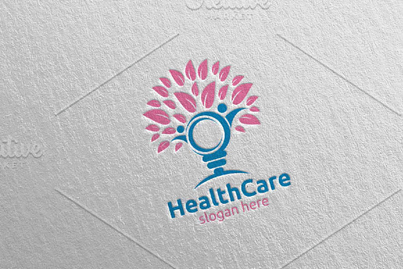 Organic Health Care Medical Logo 30 in Logo Templates - product preview 1