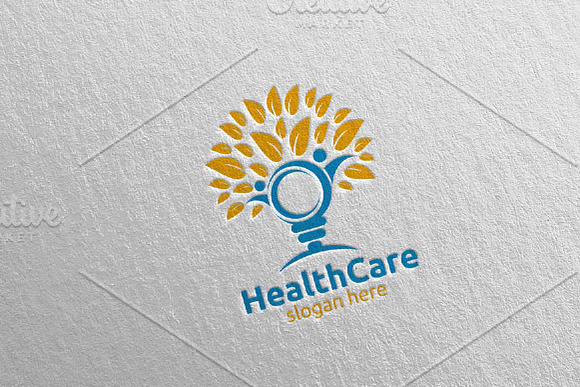 Organic Health Care Medical Logo 30 in Logo Templates - product preview 2