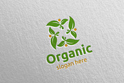 Natural and Organic Logo design 32