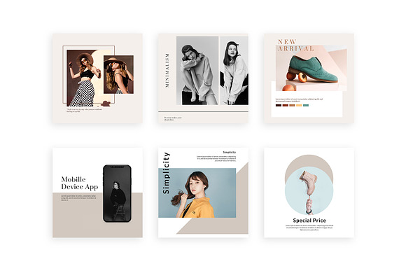 Fancy - Instagram Posts Template in Instagram Templates - product preview 2