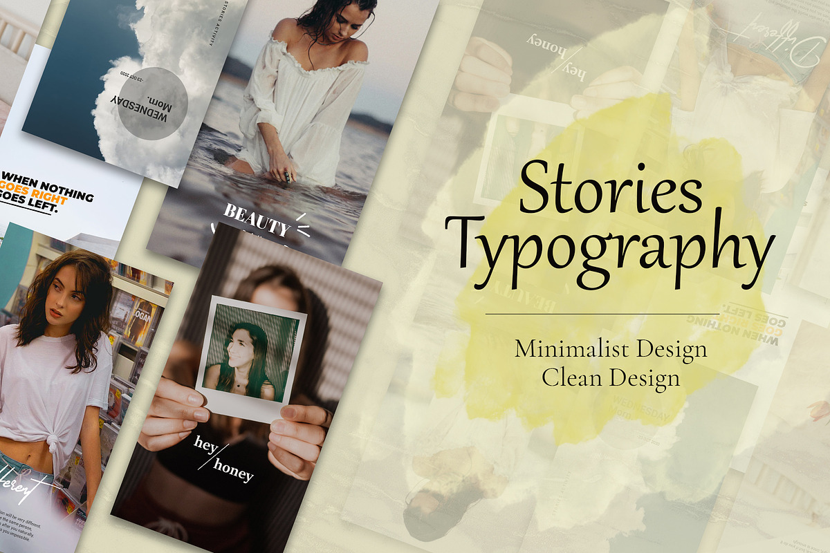 100 Psd Stories Typography Templates in Instagram Templates - product preview 8