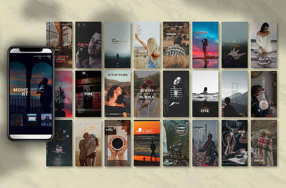 100 Psd Stories Typography Templates in Instagram Templates - product preview 3