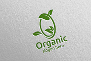 Natural and Organic Logo design 36