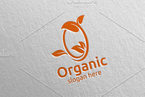 Natural and Organic Logo design 36 in Logo Templates - product preview 1