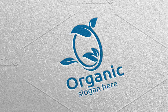 Natural and Organic Logo design 36 in Logo Templates - product preview 3