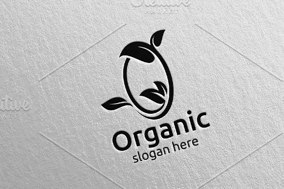 Natural and Organic Logo design 36 in Logo Templates - product preview 4