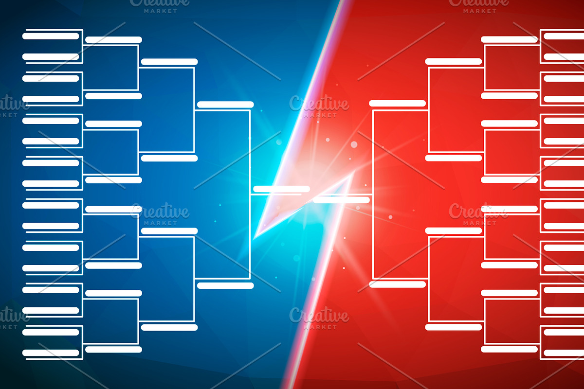 Tournament bracket template in Illustrations - product preview 8