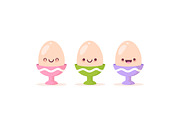 Kawaii Egg Cups