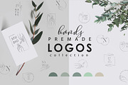 36 Premade Hands Logos
