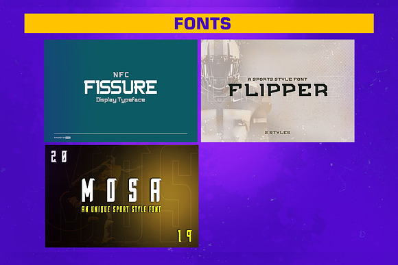 BUNDLE Fonts & Logos Template in Display Fonts - product preview 23
