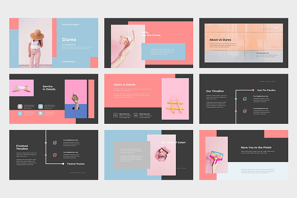 Durea : Pastel Colors Keynote in Keynote Templates - product preview 5