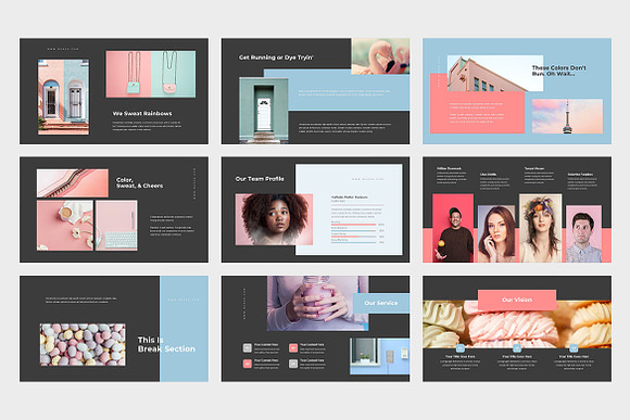 Durea : Pastel Colors Keynote in Keynote Templates - product preview 6