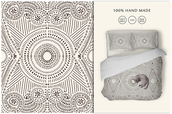 Openwork. Astract seamless patterns in Patterns - product preview 5