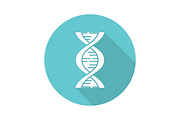 Biophysics turquoise glyph icon