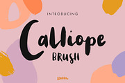 Calliope Casual Brush Font