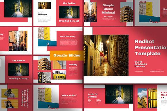 Redhot - Presentation Template in PowerPoint Templates - product preview 1
