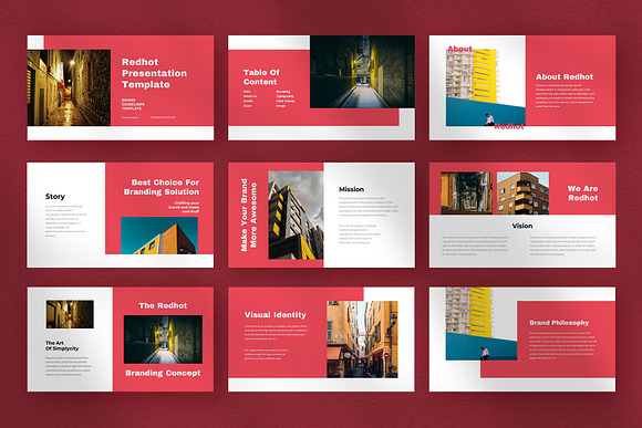 Redhot - Presentation Template in PowerPoint Templates - product preview 2