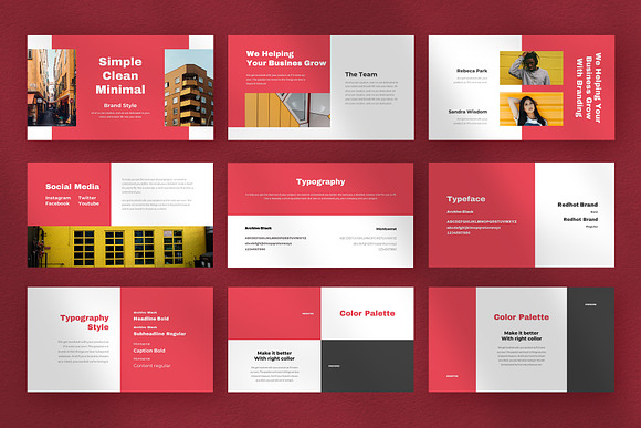 Redhot - Presentation Template in PowerPoint Templates - product preview 3