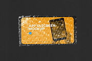 App Ui Screen  Bubble Wrap Mockup