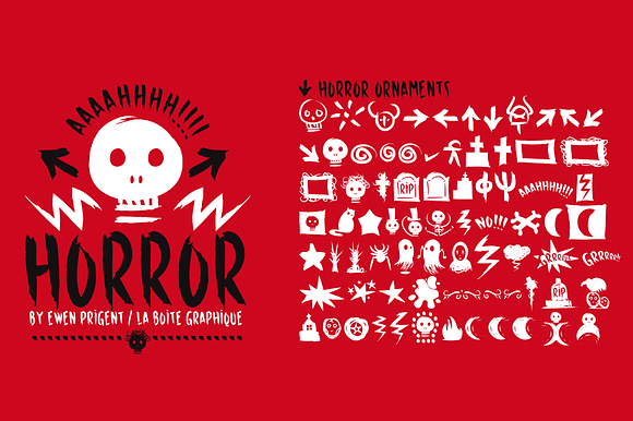 Horror in Scary Fonts - product preview 2