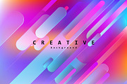 8 Colorful geometric backgrounds