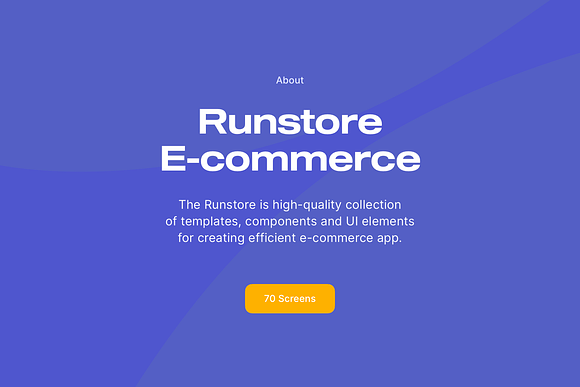 Runstore E-commerce UI Kit in UI Kits and Libraries - product preview 1
