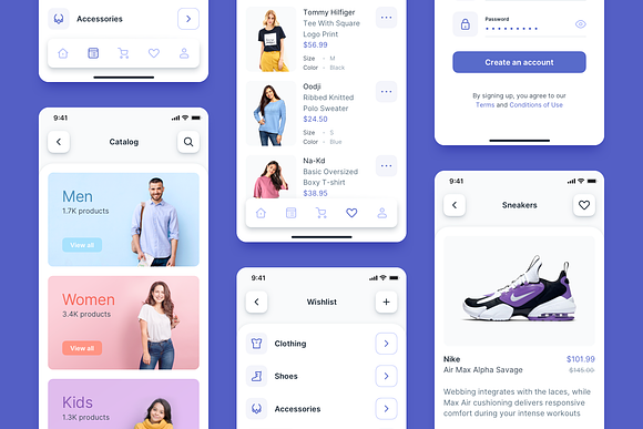Runstore E-commerce UI Kit in UI Kits and Libraries - product preview 3