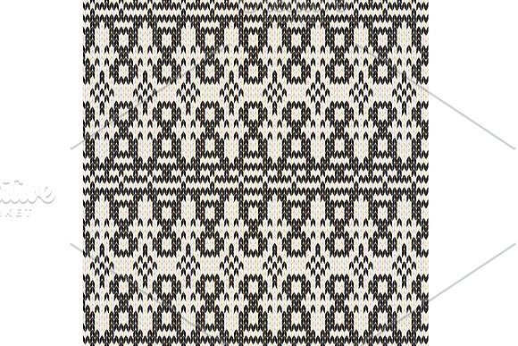 9 winter patterns+halftone card in Graphics - product preview 3