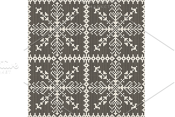 9 winter patterns+halftone card in Graphics - product preview 4