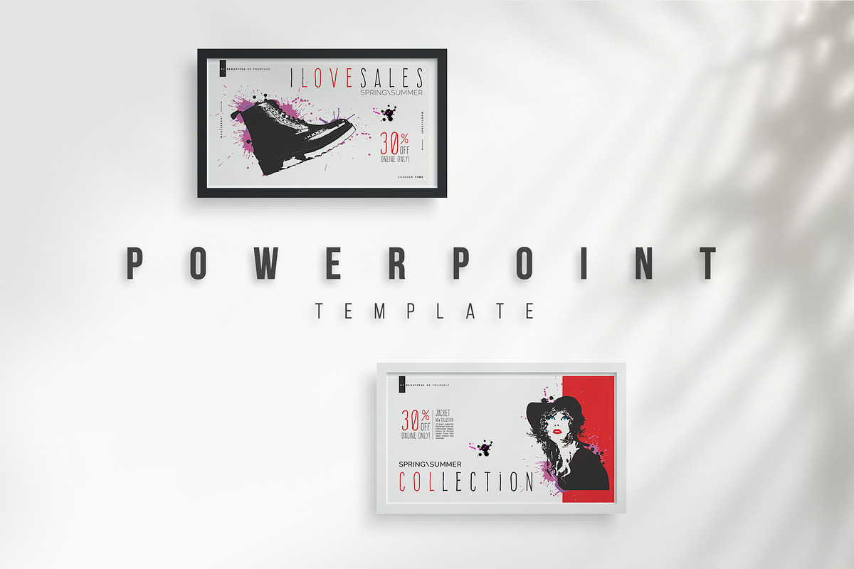 FASHION ART POWERPOINT PRESENTATION in PowerPoint Templates - product preview 8