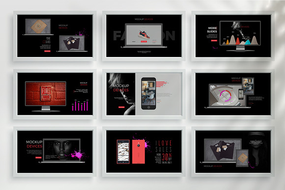 FASHION ART POWERPOINT PRESENTATION in PowerPoint Templates - product preview 6