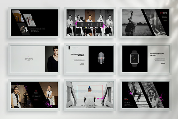 FASHION ART POWERPOINT PRESENTATION in PowerPoint Templates - product preview 7