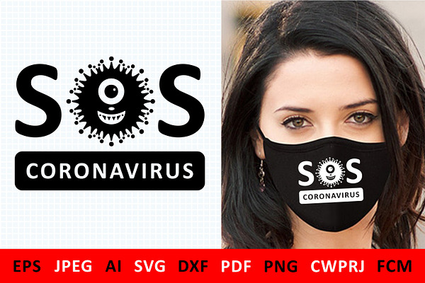 Covid-19 Coronavirus 2019-nCoV svg