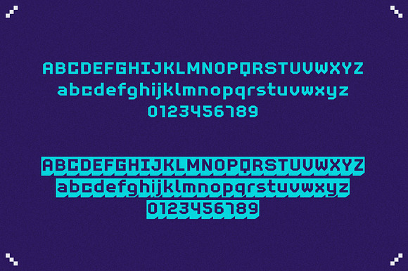 Retro 86 - Techy Computer Typeface in Sans-Serif Fonts - product preview 8