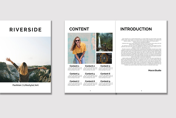 Riverside Magazine Template in Magazine Templates - product preview 3